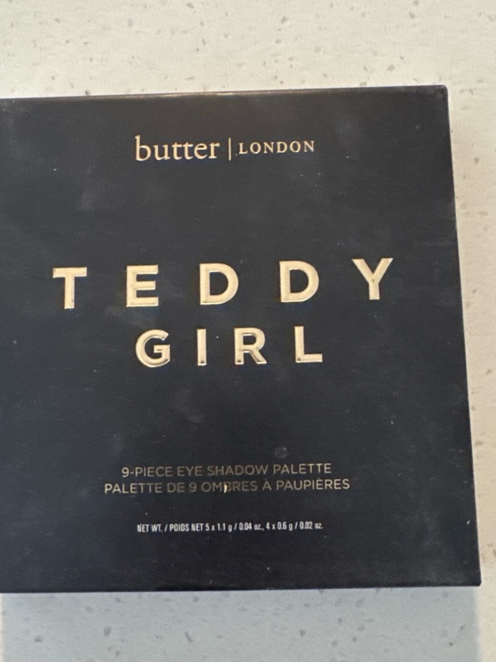 butter LONDON Teddy Girl Eyeshadow Palette - Black, Gold & Red Tones